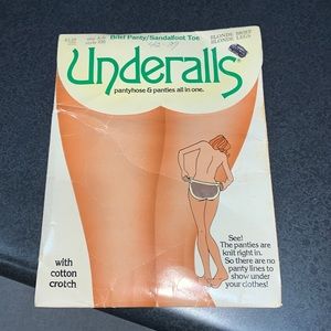 New! Vintage Underalls hosiery pantyhose